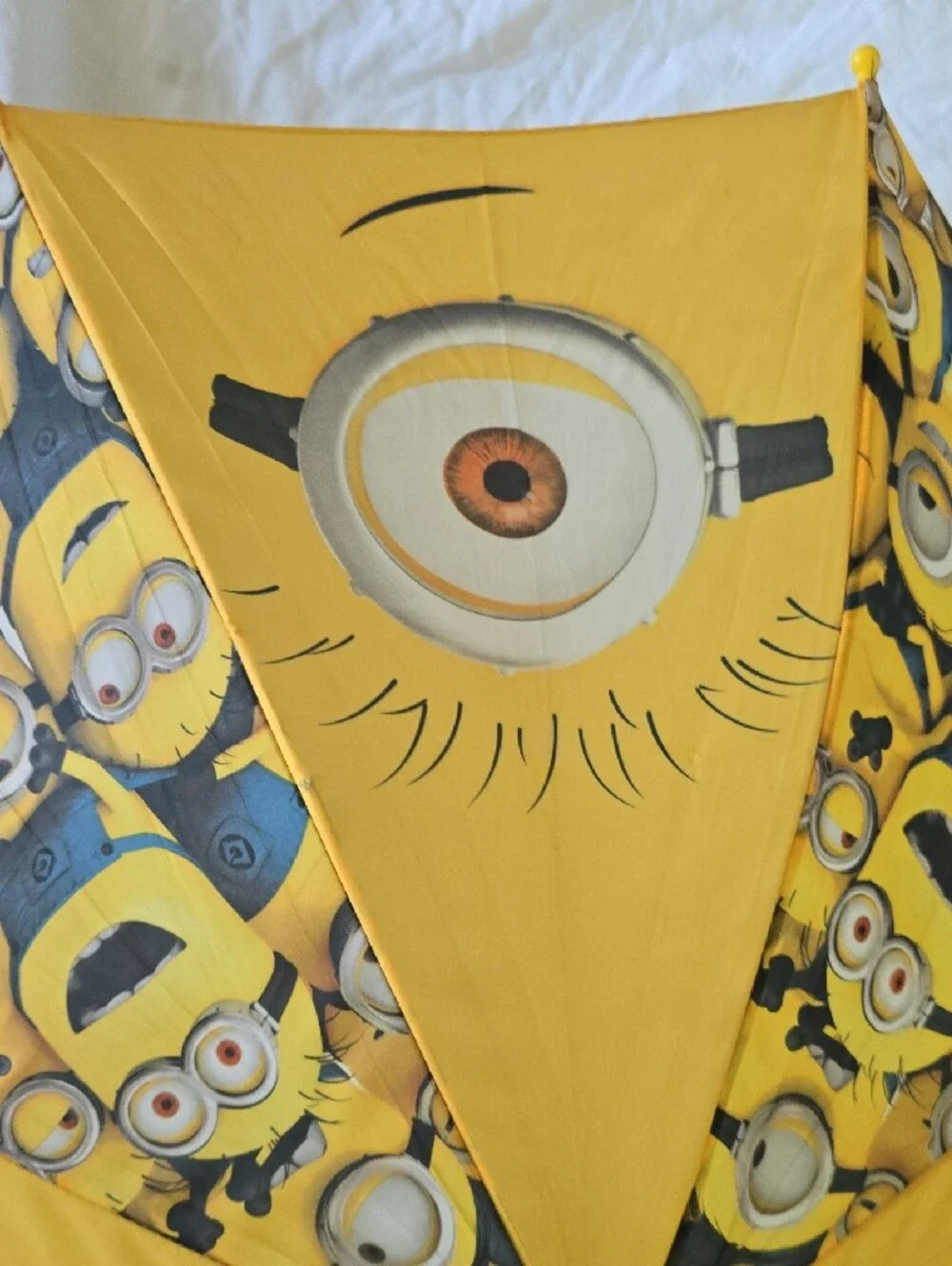 Minions Yellow Kids Umbrella with Character Handle